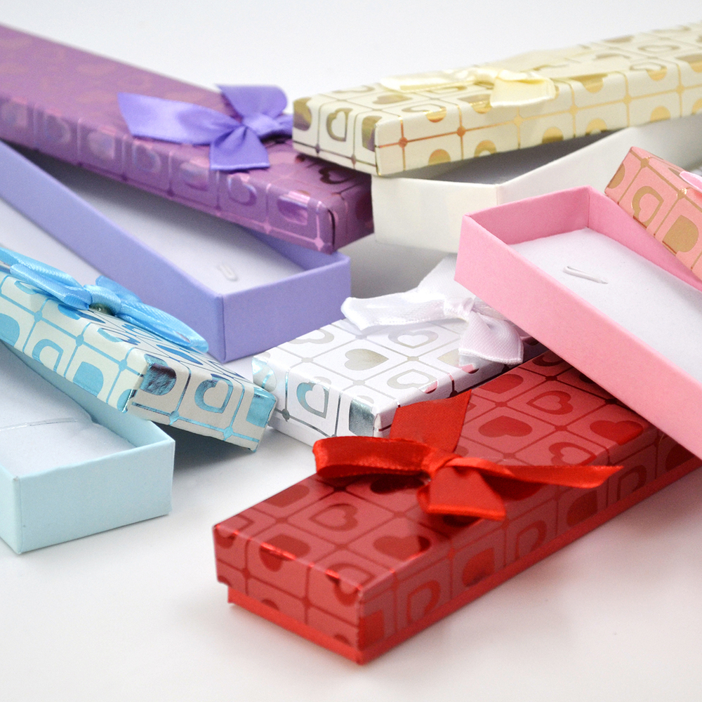 Картонный футляр ассорти №35 для браслета и цепочки