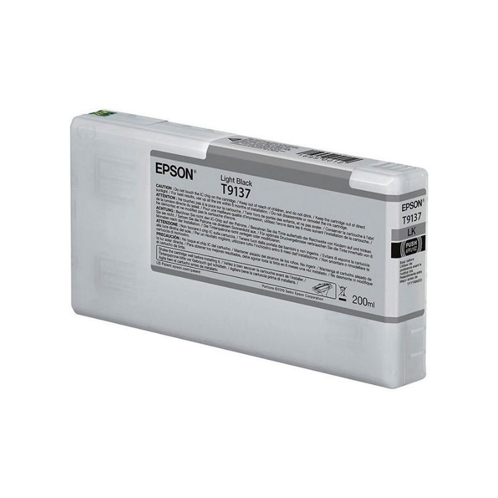 Картридж EPSON C13T913700 (T9137) для SC-P5000, серый (200мл)
