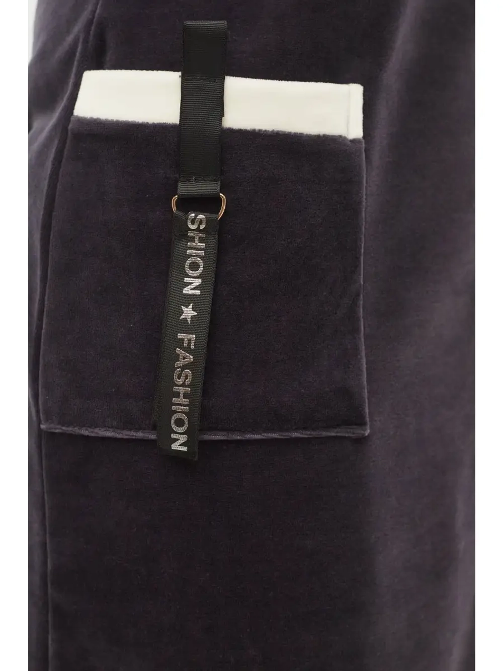 Халат домашний велюровый на молнии