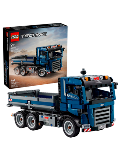 LEGO Technic 42203 Лего Карьерный самосвал — мощный строительный транспорт