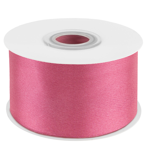 Лента атлас Дымчатая роза 3,8 см ДБ