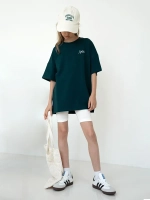 Летний костюм для девочки с велосипедками