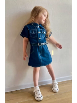 Платье джинсовое