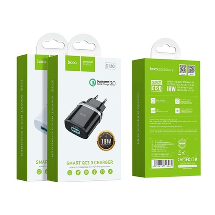 C12Q Smart QC3.0 charger(EU)