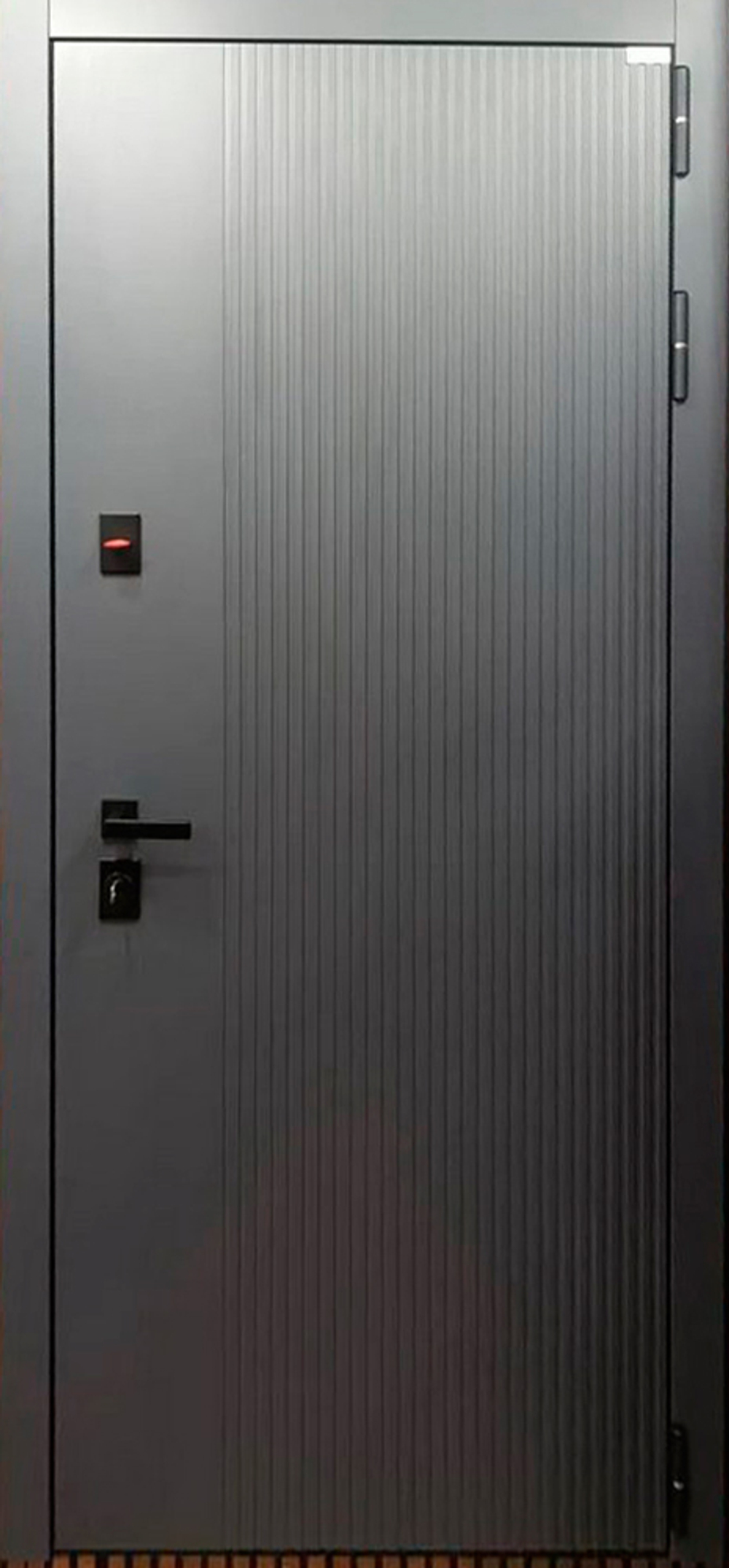 Стальная дверь "Нева" с зеркалом (умная дверная ручка)