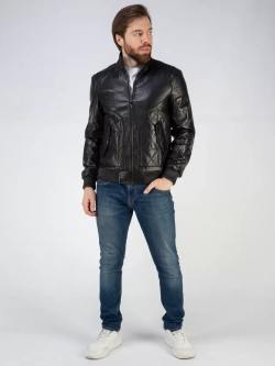 Кожаная куртка демисезонная