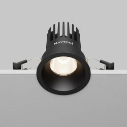 Светильник встраиваемый светодиодный Maytoni Dip DL117-15W-4K-B