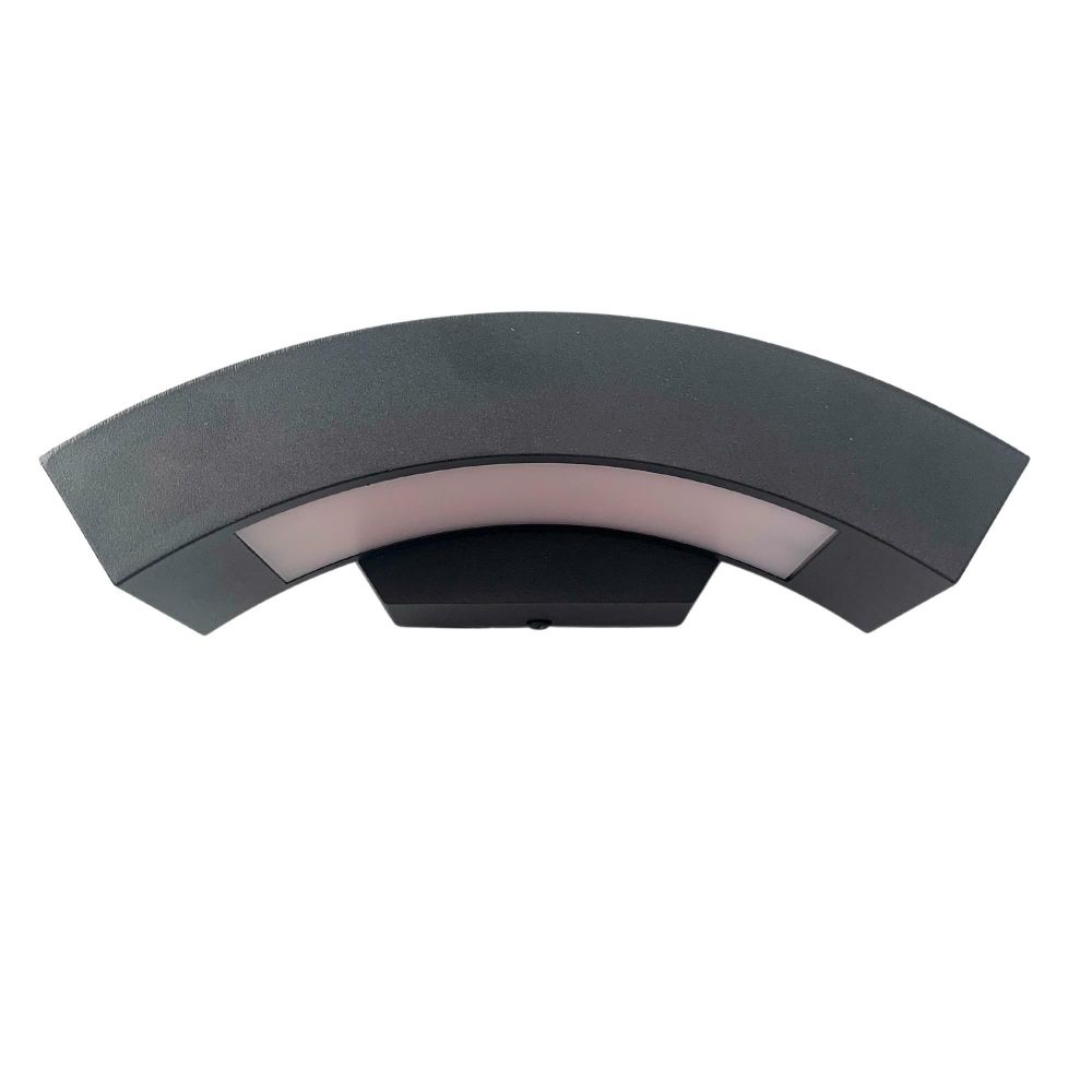 ULU-S72A-14W/4000K IP65 BLACK Светильник светодиодный уличный. Архитектурный накладной. Белый свет (4000K). Корпус черный. TM Uniel
