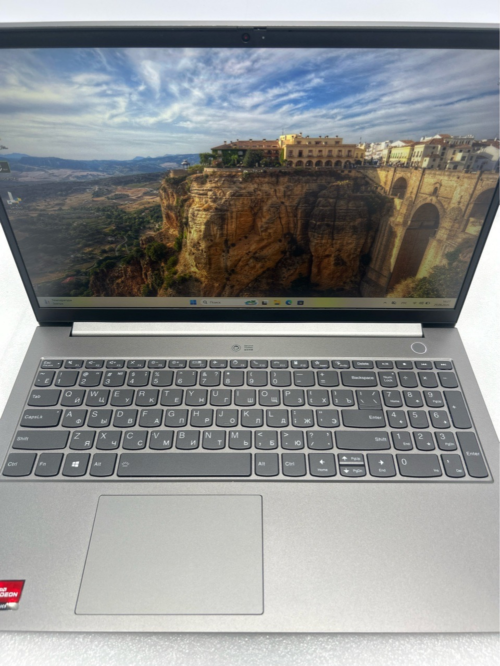 Ноутбук Lenovo Thinkbook 15 G3 ACL(21A4A008RU) 15.6"/AMD Ryzen 7 5700U/RAM 24GB/SSD 1024GB/ AMD Radeon Graphics/1920*1080/IPS/Windows 11/Подсветка кл-ры: LED/Серый. Состояние: Уценка/царапины на матрице/A1
