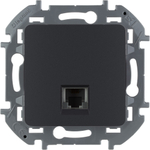 Розетка телефонная RJ11 антрацит Inspiria Legrand