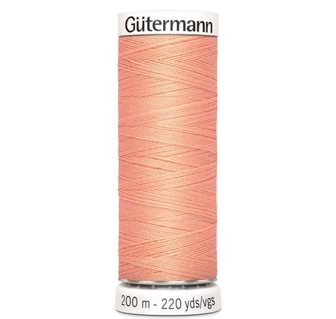 Нить Sew-All 200 м, Gutermann, 586 спелый персик