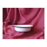 Миска эмалированная 1,0л без рисунка