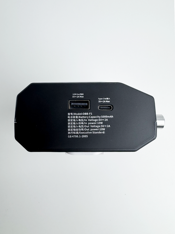 Кулер OBB-F1 с охлаждением на пояс с ремнем 5000 mAh (White)