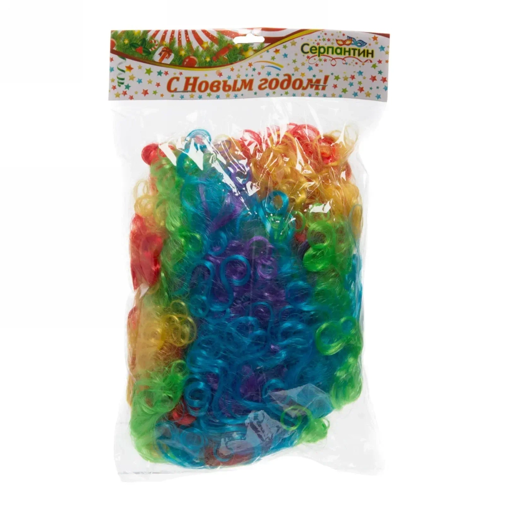 Парик карнавальный «Афро кудри», Мультицвет