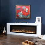 Каминокомплект Real Flame Stockholm 60/MNH WT с очагом Saphir 60