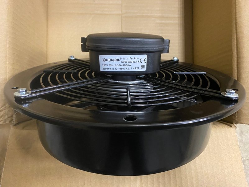 Вентилятор Weiguang YWF-2E-250-S-92/25-R
