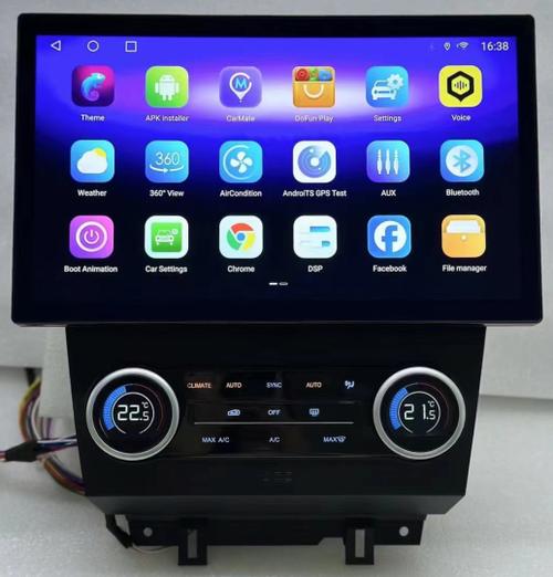 Магнитола для Ford Mustang 2009-2013 - Kuberg ZH-F1301 монитор 12.3" на Android 12, Быстрая, CarPlay, 4G SIM-слот