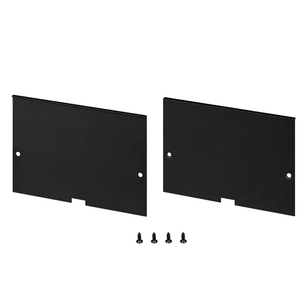 Заглушка POWER-W100H70 BLACK глухая (Arlight, Алюминий) 058520