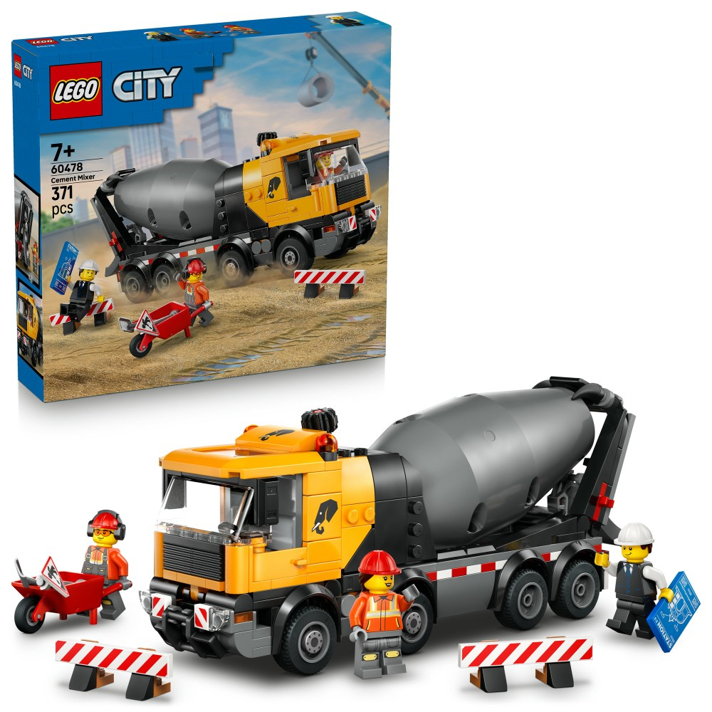 LEGO City - Бетоносмеситель 60478