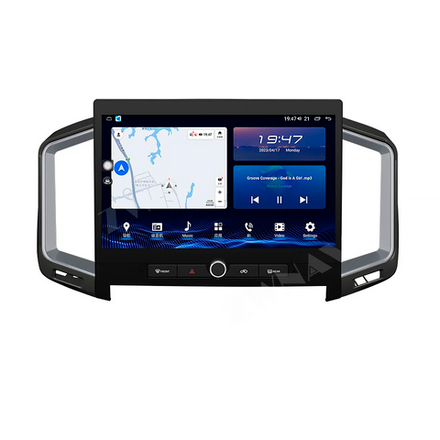 Автомагнитола Тесла стиль для Toyota Land Cruiser 200 2016-2022