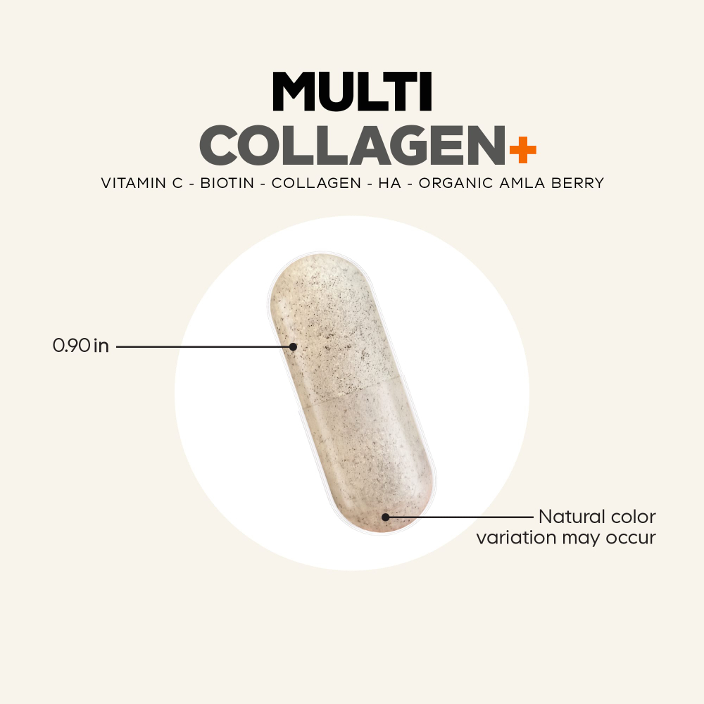 Codeage, Multi Collagen+, 180 растительных капсул