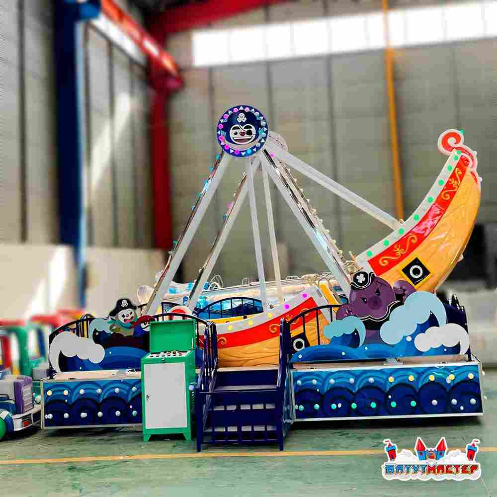 Аттракцион викинг «Северный ветер», 10 мест, 5×4×3,3 м