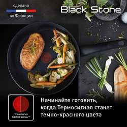 Сковорода Tefal Black Stone 24 cм G2810472