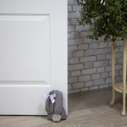 Сувенир Стоппер Зайка Анни Серый