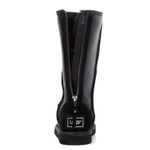 Угги Tall Zip Metallic Black