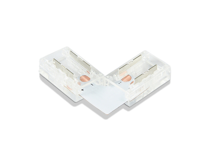 Ambrella Соединитель угловой L для светодиодной ленты COB 8mm 12/24V (2 конт.) GS6851 (5шт) LED Strip GS6851