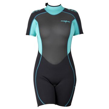 Короткий женский гидрокостюм FanDiver Tropic Shorty 3 мм