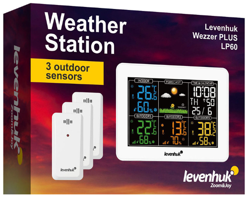 Метеостанция Levenhuk Wezzer PLUS LP60