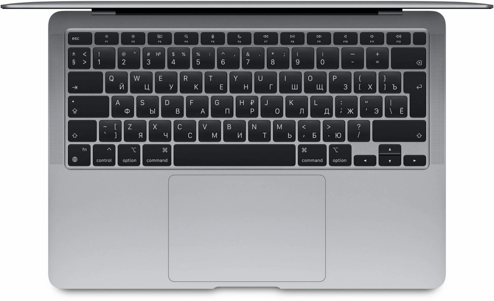 Ноутбук Apple MacBook Air 2020 256Gb Space Gray (MGN63RU/A) (M1, 8 ГБ, 256 ГБ SSD)