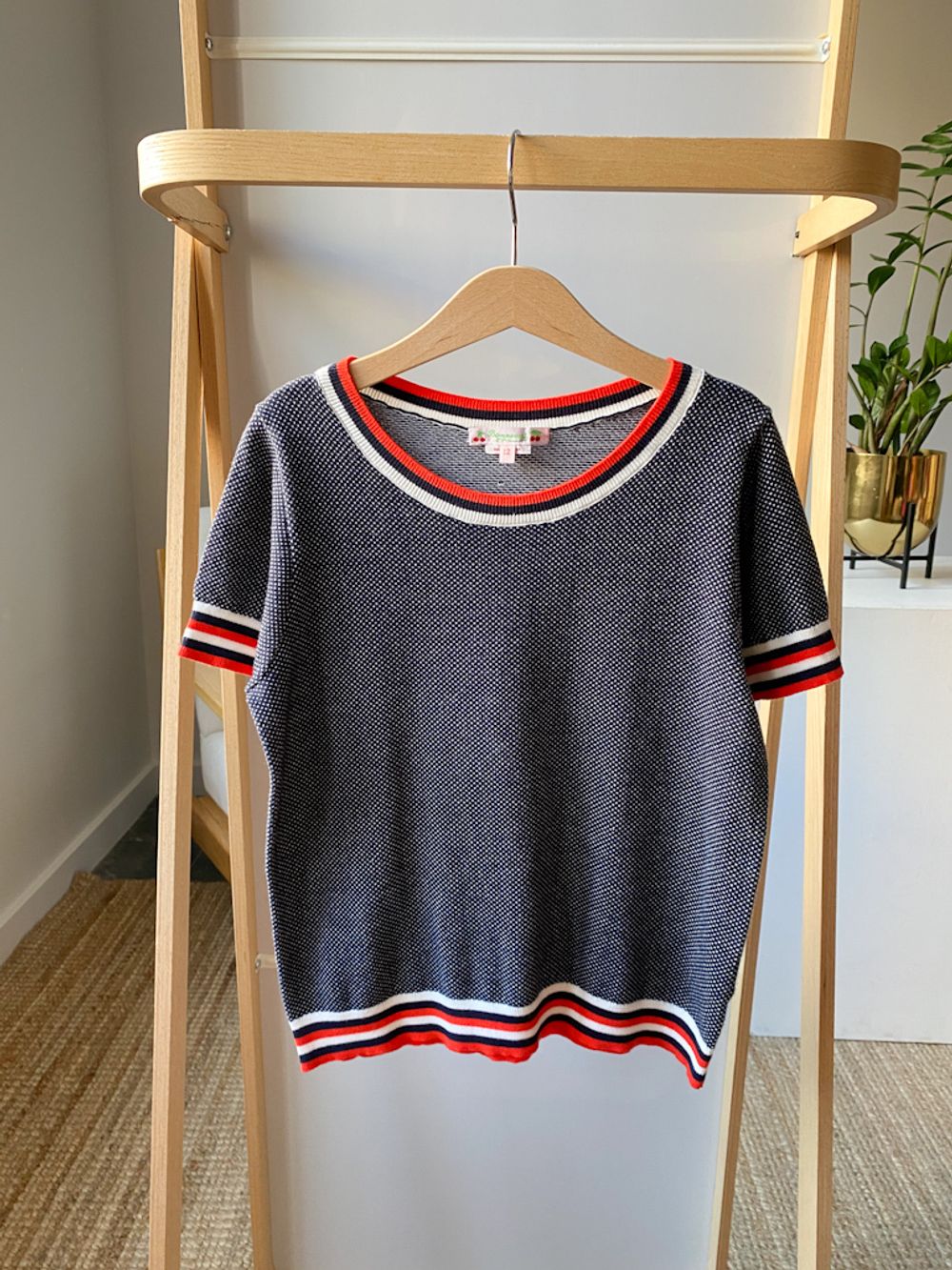 Хлопковая футболка Bonpoint, 152