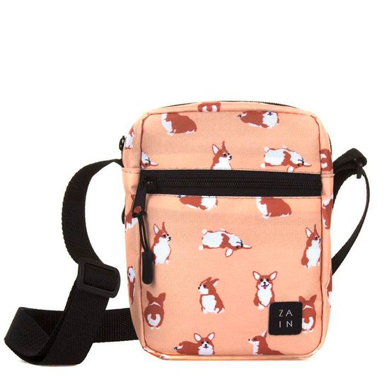 Мини сумка мессенджер ZAIN 217. Корги