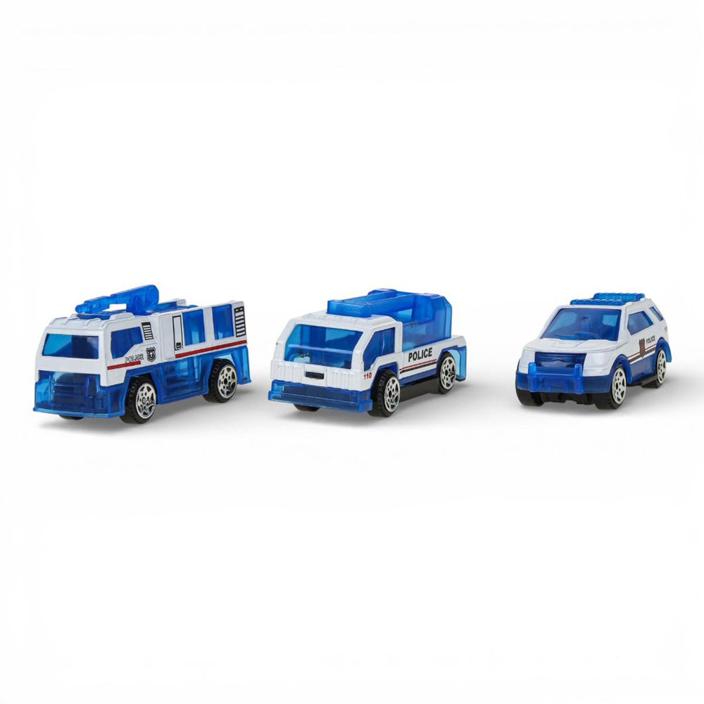 Набор машин 4шт, коробка CY-350