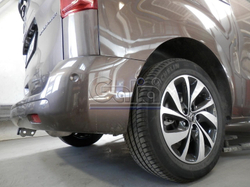 Фаркоп оцинкованный Galia C072C для Citroen Spacetourer 2016-, Peugeot Traveller 2016-, Citroen Jumpy 2016-, Peugeot Expert 2016-, Toyota Proace 2016-(паспорт и сертификат в комплекте)(без электрики)