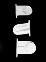 Набор 3 шт., кронштейн-полка для камеры Aqara G3 на стену, белая, 3D печать