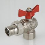 Кран шаров. BASE 3/4" с америк. угл. баб. VALTEC