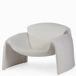 Кресло Linea, светло-бежевая ткань