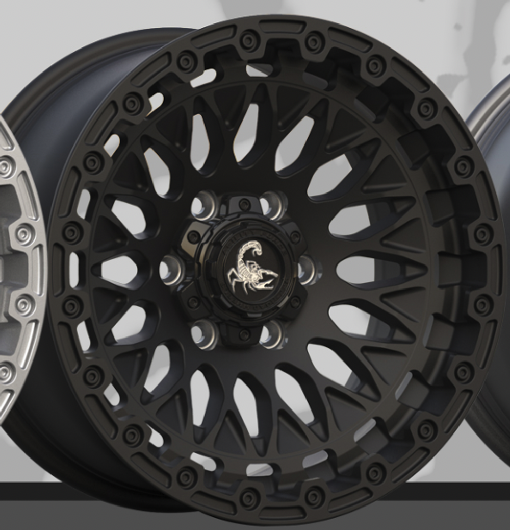 Диск колесный, кованый UT721 R17 8,0 ET0 AGILITY FORCE Matte Black