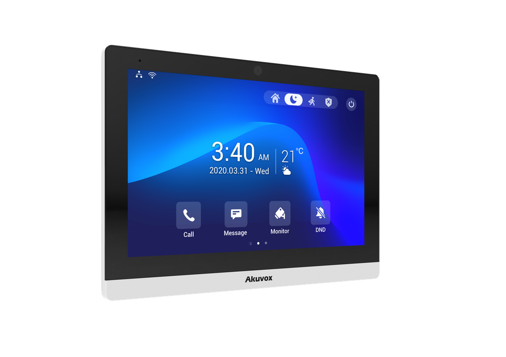 Akuvox C319A Android SIP indoor wall monitor wireless