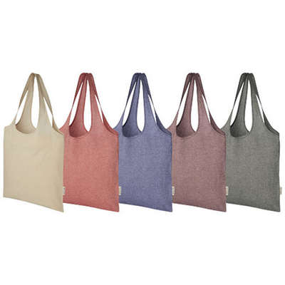 Модная эко-сумка Pheebs объемом 7 л из переработанного хлопка плотностью 150 г/м²