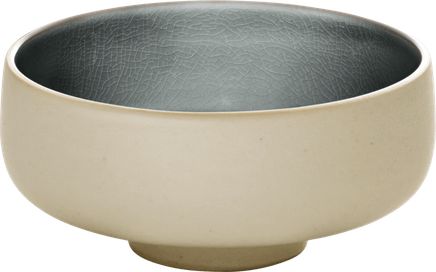 NARA GREY - Салатник с декором D= 12 см, H=5,6 см 330 мл цвет:Бежево-серый; керамика NARA GREY артикул 7013112/016151, PLAYGROUND