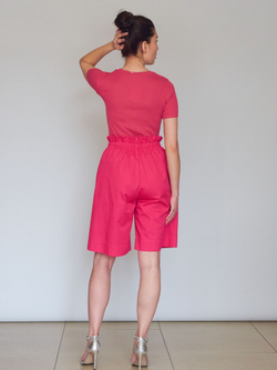 Футболка вязаная