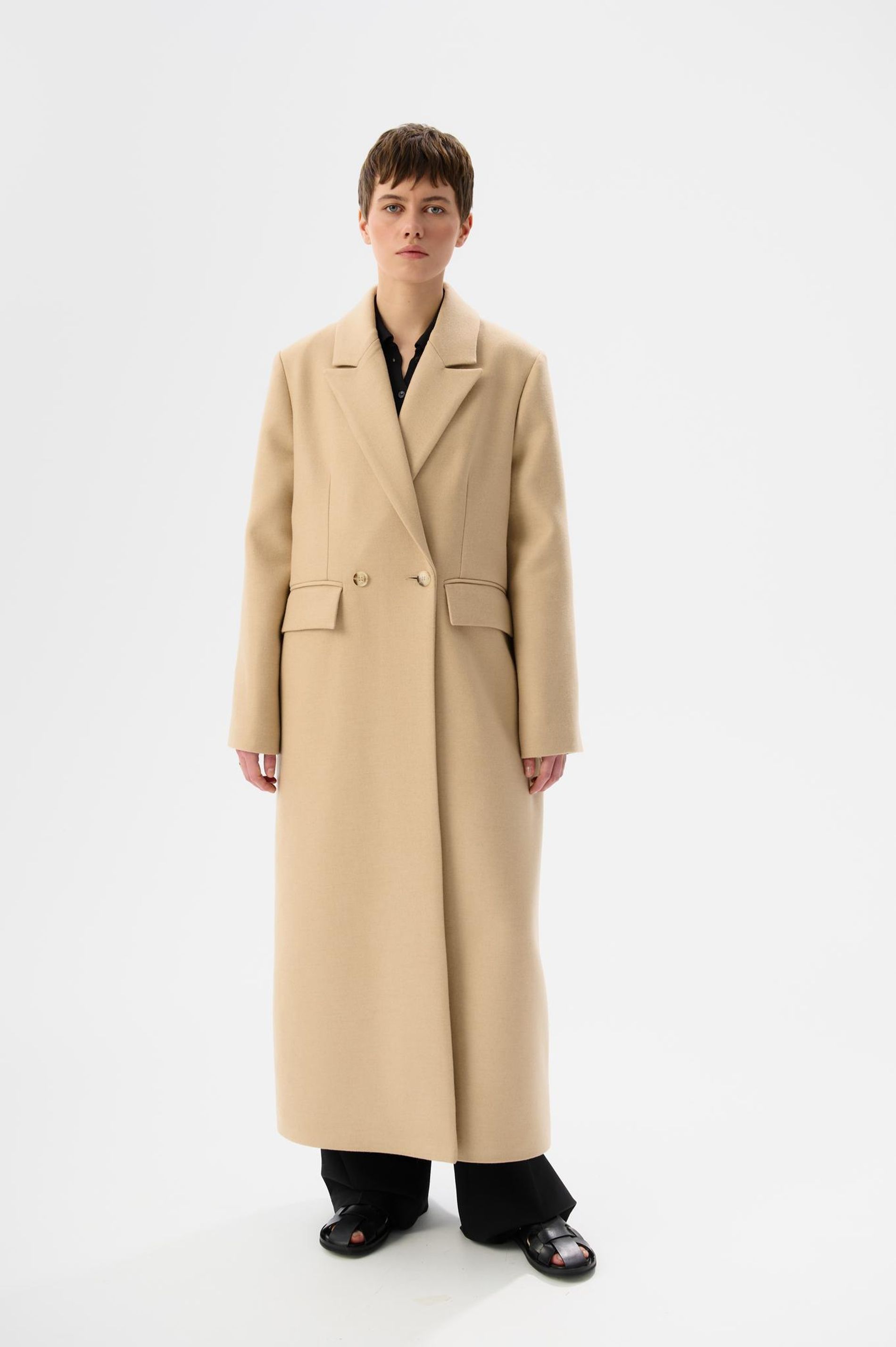 Пальто Douglas beige