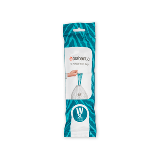 Мешки для мусора PerfectFit (5 л), 10 шт. (код W), в рулоне