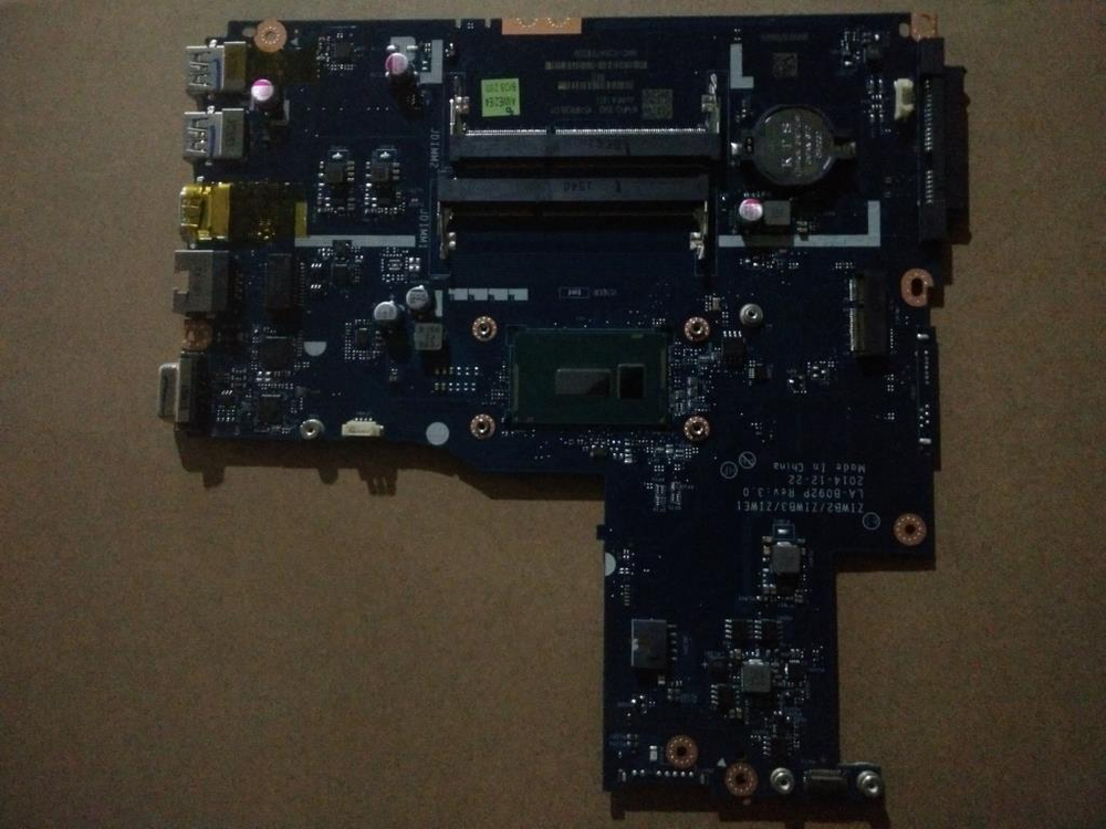 Материнская плата для ноутбука Lenovo E50-80 LA-B092P NOK UMA Intel Pentium 3805U G DOC (5B20H56182), оригинал