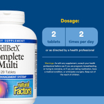 Natural Factors, WellBetX®, комплекс мультивитаминов, 120 таблеток