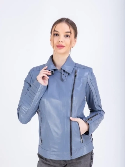 Косуха кожаная куртка женская Турция